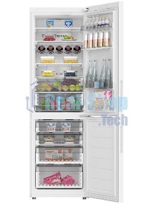 Холодильник Haier C2F636CWRGU1 белый двухкамерный 256/108 л морозилка снизу, No Frost