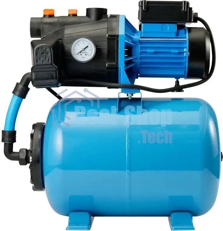 Насосная станция центробежный Джилекс Джамбо 60/35 П-24 2.0 620Вт 3600л/час (в компл.:Реле давления РДМ-5, гидроаккумулятор 24 литра) (3014)