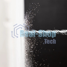 Бур по бетону Denzel двойная спираль, Cobalt W-tip, 20x310 мм, SDS PLUS