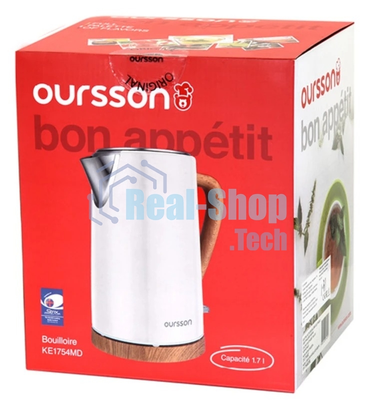 Чайник электрический OURSSON KE1754MD/IV слоновая кость