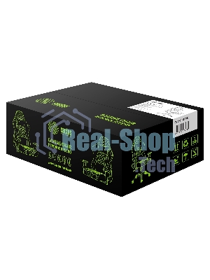 Кресло Cactus CS-CHR-030BLS черный, экокожа, подголовник