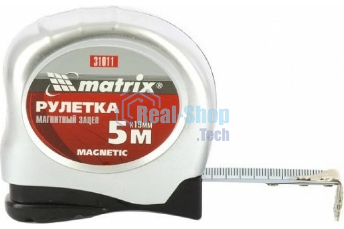 Рулетка Matrix magnetic 5мх19мм магнитный зацеп