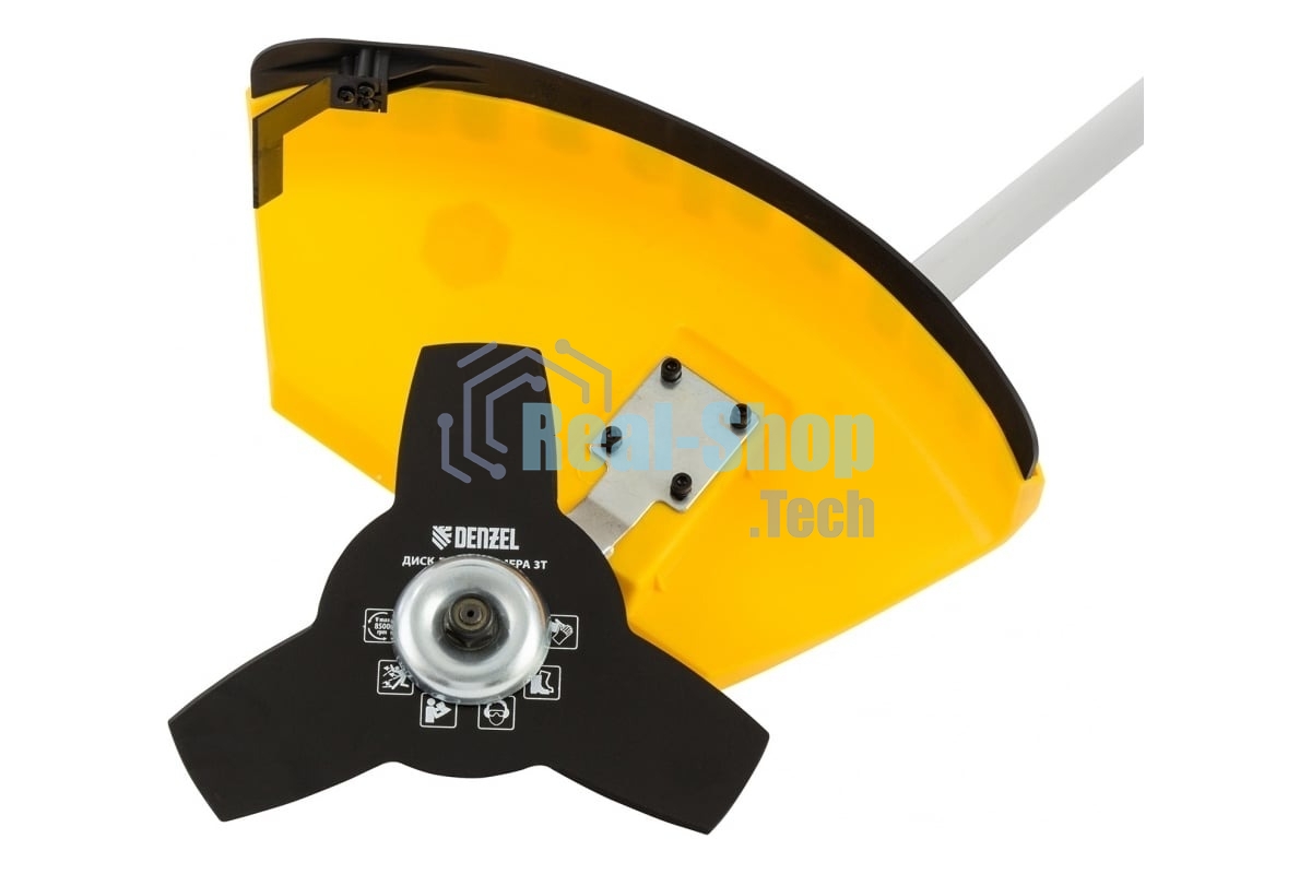 Триммер бензиновый Denzel DT 52 52см 3 3 лс. неразъемная штанга состоит из 2 частей