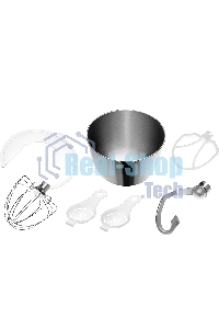 Миксер планетарный ARESA AR-1910 1000 Вт. красный