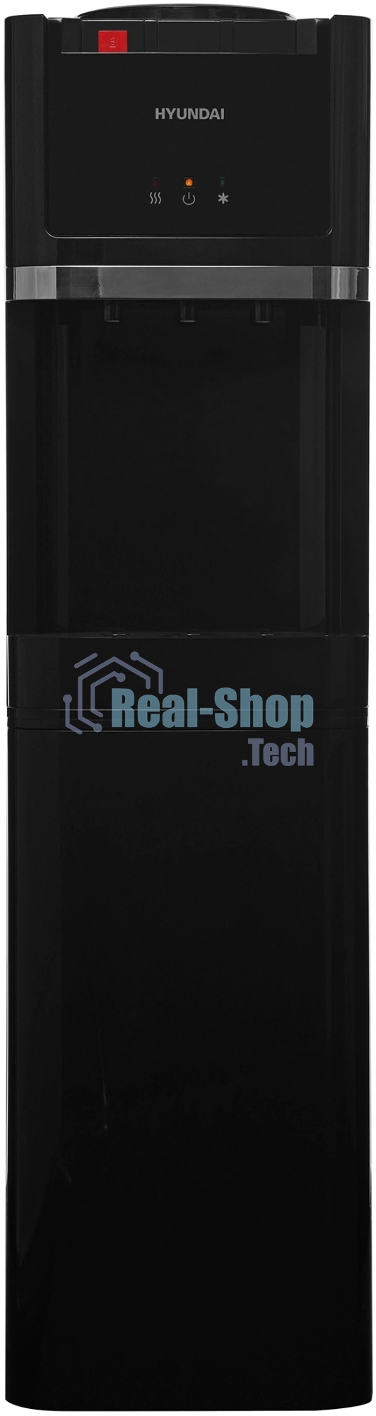 Кулер Hyundai H-WD3410E напольный электронный черный