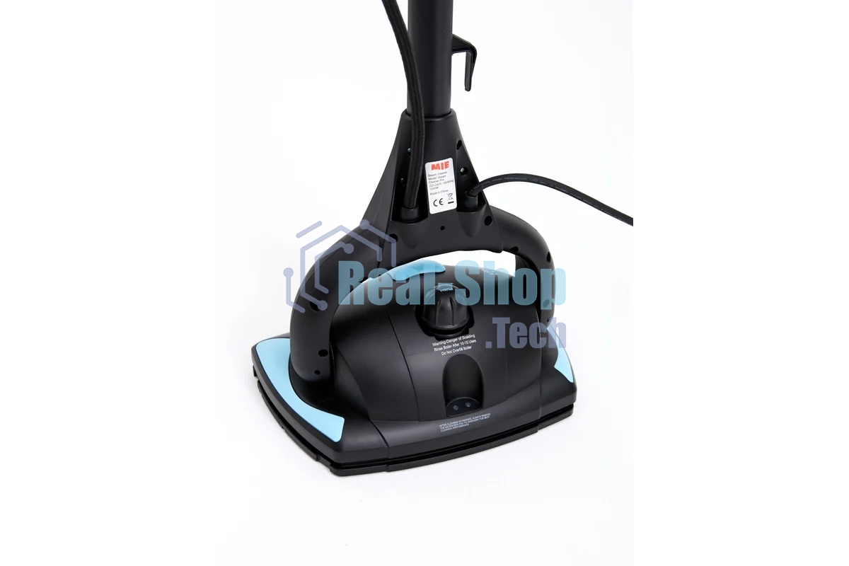 Пароочиститель гибридный MIE Steam Cleaner Pro черный, ручной/швабра, 1200 Вт, 120 г/мин, 600 мл