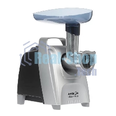 Мясорубка электрическая Аксион М61.04 Черно-серебристая, 2000 Вт, 3 кг/мин