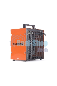 Тепловентилятор электрический Patriot PT Q 5S, оранжевый/черный, 3000 Вт, 25 м2, термостат