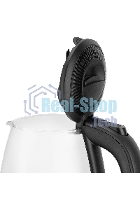 Чайник электрический Vitek VT-7074 1.7л. 2200Вт прозрачный/черный корпус: стекло/пластик