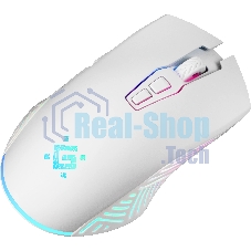 Мышь беспроводная Defender Pandora GM-502 белый, 3200 dpi, радиоканал, USB, кнопки - 7