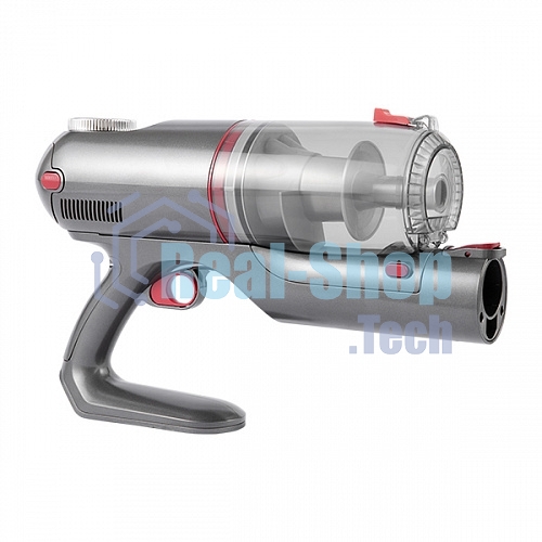 Беспроводной пылесос BQ VCA0102H серый/синий, питание от аккумулятора, 50 Вт, уборка сухая, пылесборник 0,45 л, работа от АКБ max 45 мин.