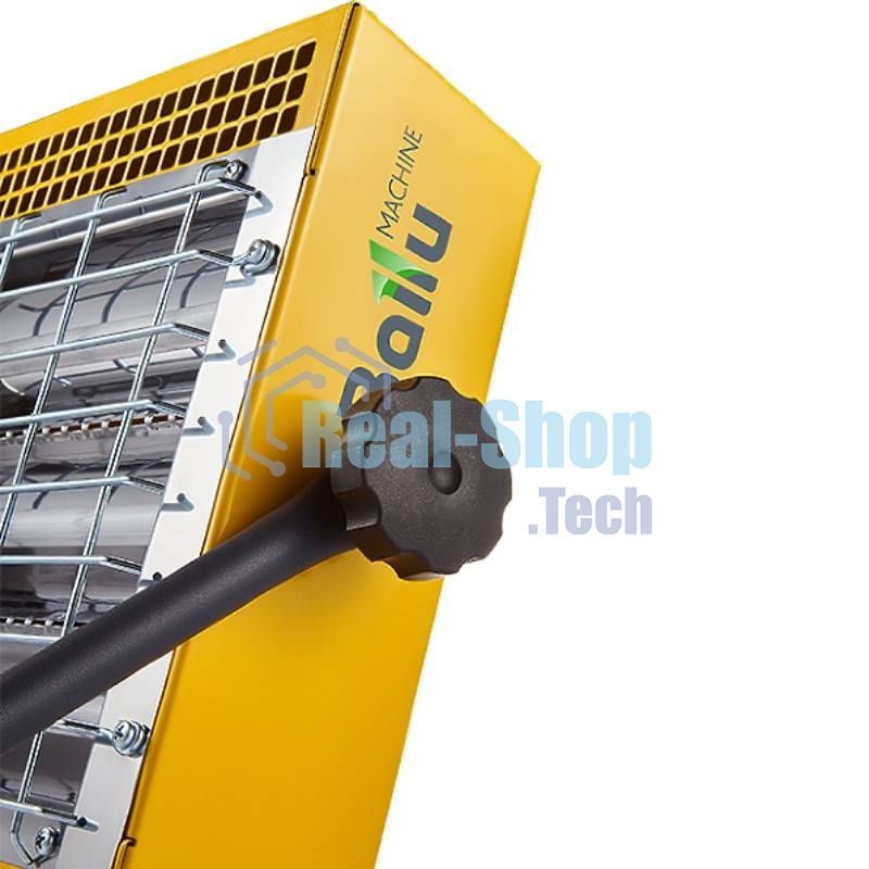 Обогреватель инфракрасный Ballu BIH-LM-1.5-R желтый, кварцевый, 1500 Вт, 25 м2