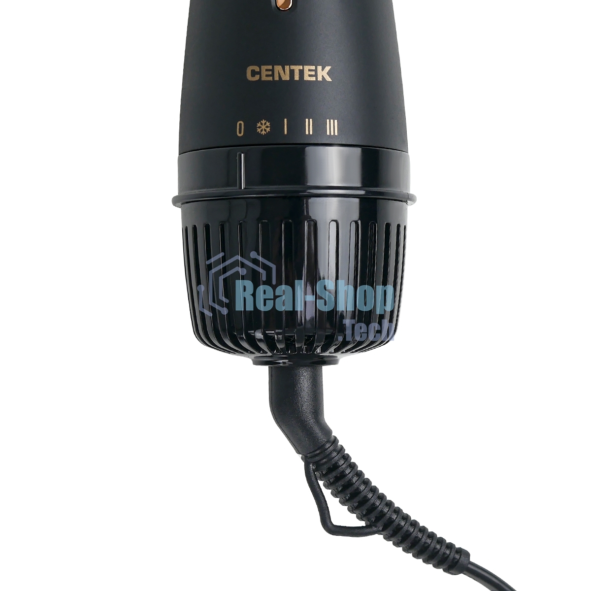 Фен-щетка Centek CT-2063 1200 Вт золото/черный
