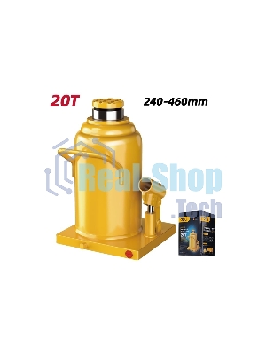 Домкрат бутылочный гидравлический Deli DQ71020 макс.грузоподъемность 20 т