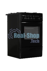 Плита газовая Лысьва ГП 400 МС СТ-2у черный, конфорок 4 шт, духовка 57 л, 50 см x 85 см x 60 см (без крышки)