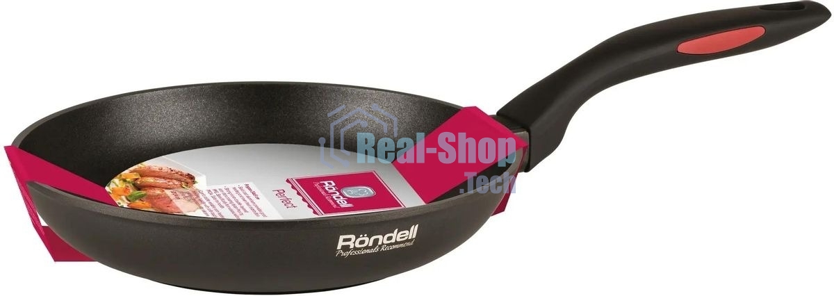 Сковорода Rondell Perfect RDA-1559, 24 см, без крышки, черный