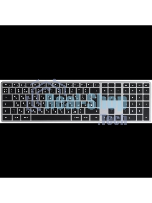 Клавиатура беспроводная Satechi Slim X3 Bluetooth Backlit Keyboard, Bluetooth, Серый космос, ST-BTSX3M-RU