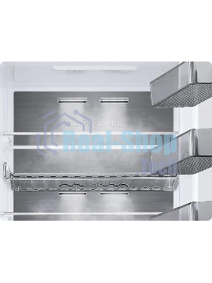 Холодильник Samsung RB38C600DSA/EF серебристый двухкамерный 276/114л морозилка снизу, No Frost