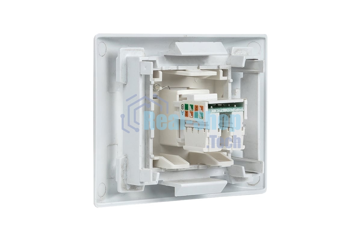 Розетка RJ-45 EKF PROxima, категории 5e (ширина 2 модуля)