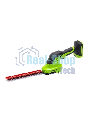 Садовые ножницы-кусторез аккумуляторный Greenworks G24SHT, 24V, без АКБ и ЗУ (1600607)