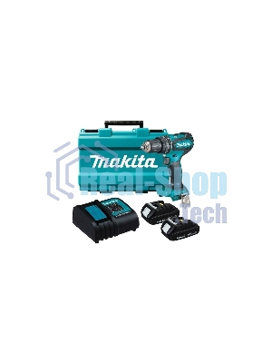 Аккумуляторная дрель-шуруповерт Makita DHP485SYE б\щет, 18В, 2х1.5 А·чLi-ion, БЗП-13мм,0-500\1900об\м, 50\25Нм