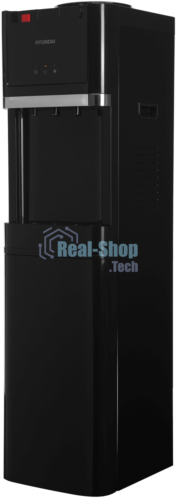 Кулер Hyundai H-WD3410E напольный электронный черный