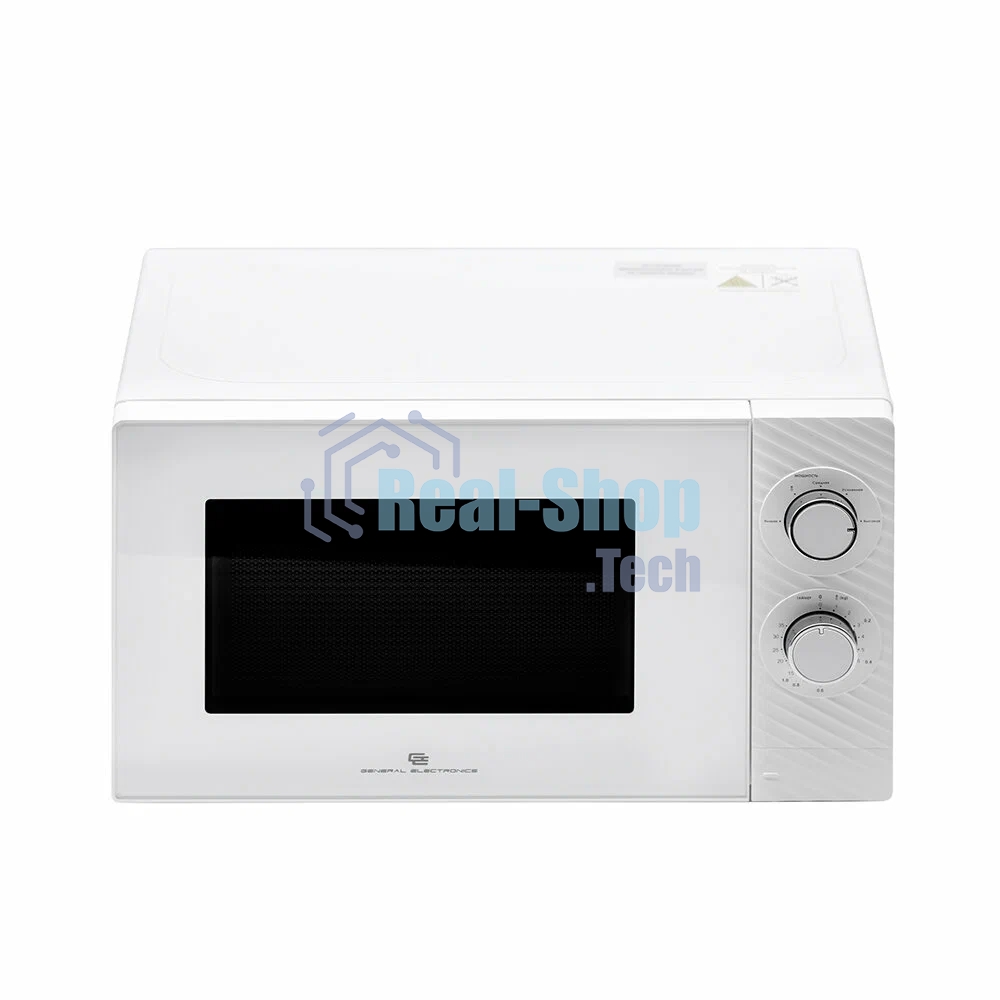 Микроволновая печь General Electronics 20L SOLO белая GE-MS120W 700W