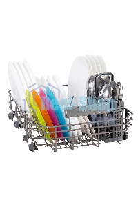 Посудомоечная машина Maunfeld MWF08S, белый, 44.8 см, 9 компл., 49 дБ, класс A+