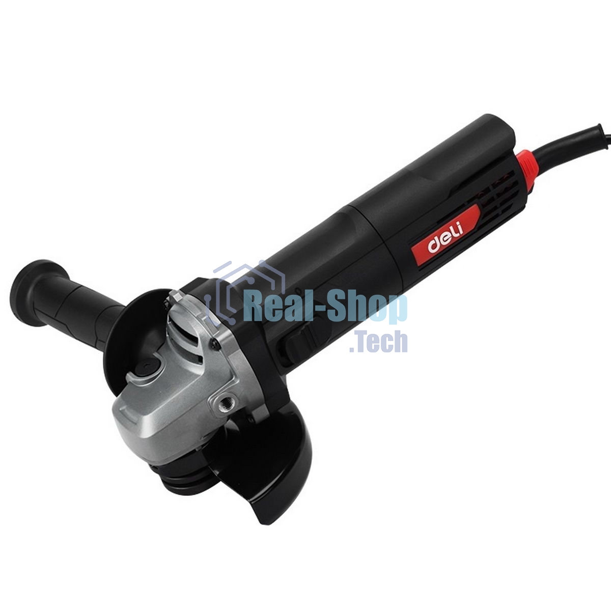 Угловая шлифовальная машина Deli DE-JM115-2E (890Вт, 115мм, 12000об/мин, картон)