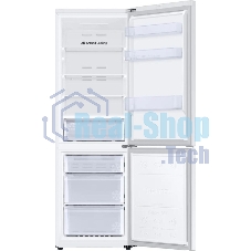 Холодильник Samsung RB34C670EWW/EF белый двухкамерный 230/114л морозилка снизу, No Frost