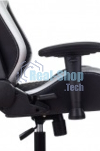 Кресло игровое Knight Neon черный/серебряный соты эко.кожа с подголов. крестовина металл