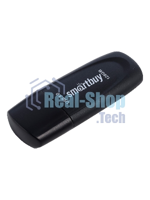 Флешка USB Smartbuy Scout black (SB128GB3SCK), 128Gb, USB 3.0, R/W 100/40, черный