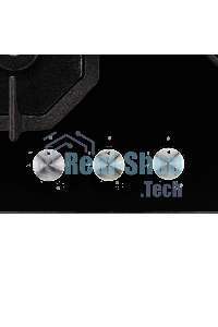 Газовая варочная панель Krona ALBERO 45 BL