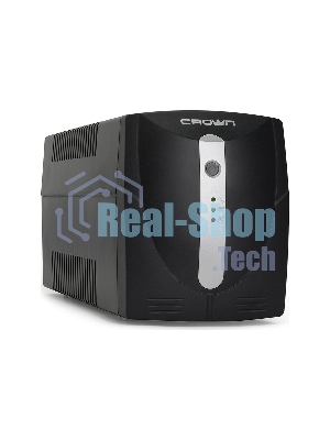 Источник бесперебойного питания Crown CMU-1000X/1000 ВА/600 Вт/3 x евророзетка с заземлением (Schuko)