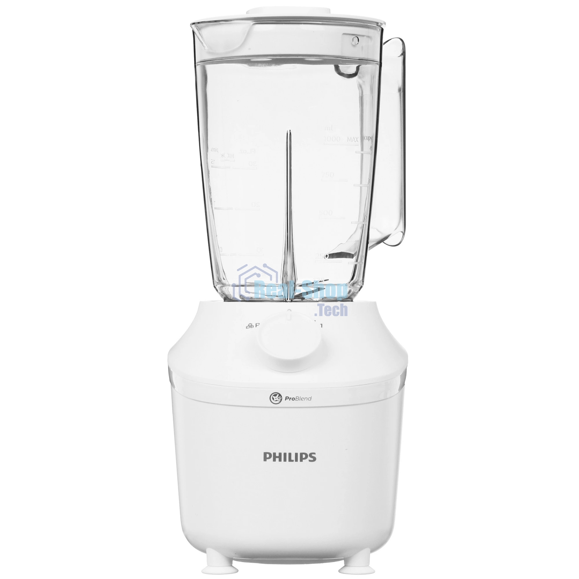 Блендер стационарный Philips HR2041/00 белый, 450 Вт, 1 скорость