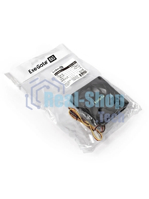 Вентилятор для корпуса ExeGate EX06015S3P черный, 60 мм, 3500 об/мин, 24 дБ, 3 pin