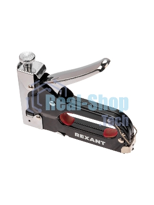 Степлер мебельный Rexant металлический со вставками 3 в 1