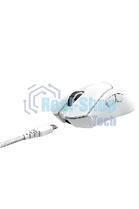 Мышь беспроводная/проводная Razer DeathAdder V3 Pro белый, 30000 dpi, радиоканал, USB, кнопки - 5