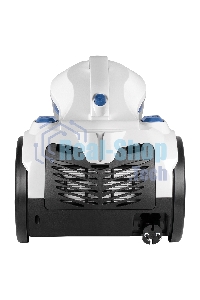 Пылесос BBK BV1501 белый/синий, 300/1600 Вт, уборка сухая, пылесборник контейнер, 2 л