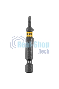 Набор бит Denzel TORX 8х50, сталь S2, шестигранный профиль, 10 шт.