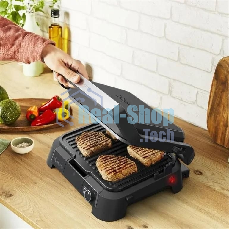 Электрогриль Tefal GC520DE0, черный/серебристый 1510002834