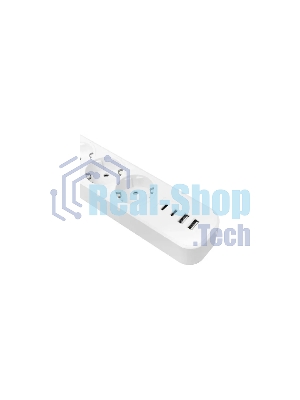 Удлинитель EKF UBA-LUX-515-TC 5х1.5 м IP20 2USB 2.4А+2type-C LUX 1.5 кв.мм