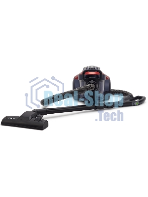 Пылесос Polaris PVC 2003RI серый/красный, 500/2000 Вт, уборка сухая, пылесборник контейнер 2.5 л