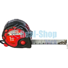 Рулетка Matrix status 3 fixations 5мх25мм двухкомпонентный корпус 3 фиксации ленты