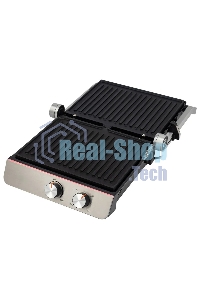 Гриль электрический Hyundai HYG-5047 2200Вт черный/черный