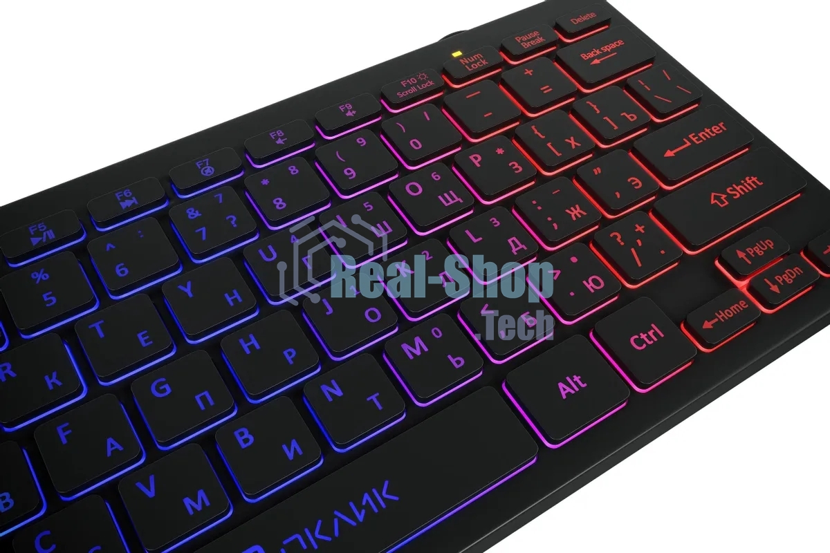 Клавиатура проводная Oklick Oklick 300S черный USB