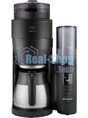 Кофеварка капельная Melitta Aromafresh 2 Grind & Brew черный, исп. кофе - зерновой, 1.25 л