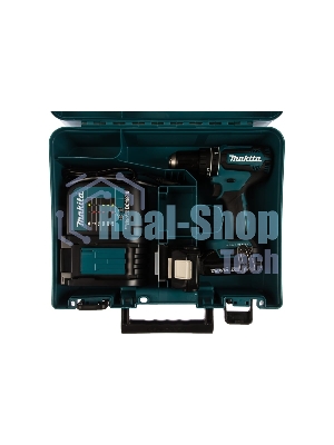 Аккумуляторная дрель-шуруповерт Makita DHP485SYE б\щет, 18В, 2х1.5 А·чLi-ion, БЗП-13мм,0-500\1900об\м, 50\25Нм