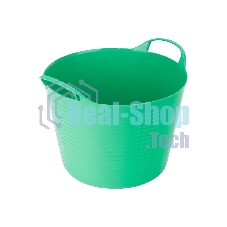 Ведро Сибртех гибкое сверхпрочное, 28 л, зеленое