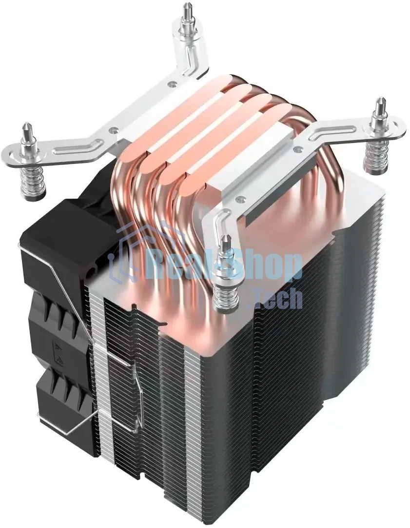 Устройство охлаждения(кулер) Digma D-CPC130-PWM1 Soc-AM5/AM4/1151/1200/1700 черный 4-pin Al+Cu 130W OEM